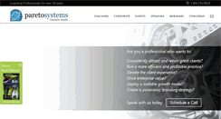 Desktop Screenshot of paretosystems.com